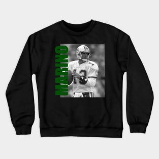 Dan Marino // Retro Aesthetic Fan Art // 80s Crewneck Sweatshirt